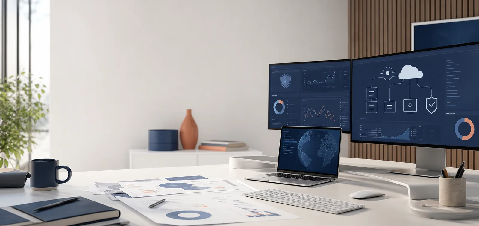 Enterprise cybersecurity and Microsoft 365 operations workspace